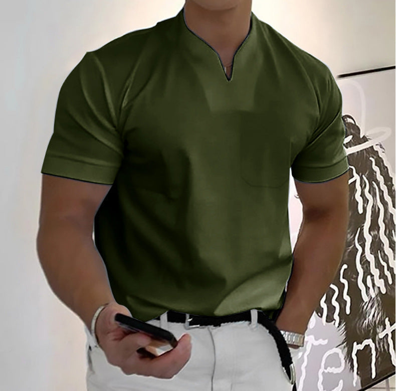 Sportliches Vielseitiges Herren T-Shirt Kurzarm