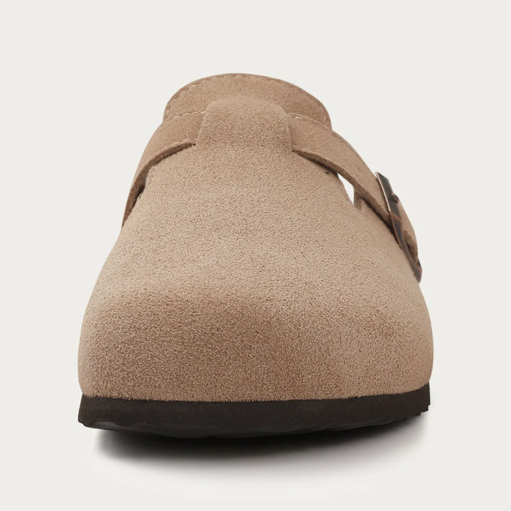 Elegante Klassische Herren Wildleder-Slipper
