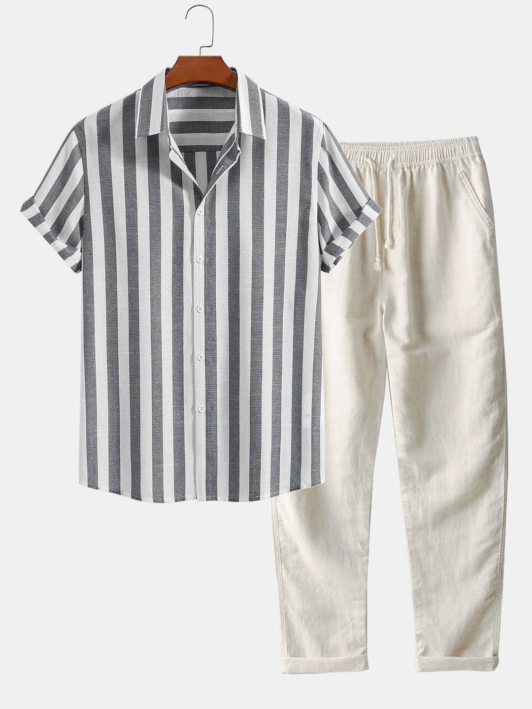 Elegantes Sommerliches Herren Outfit-Set