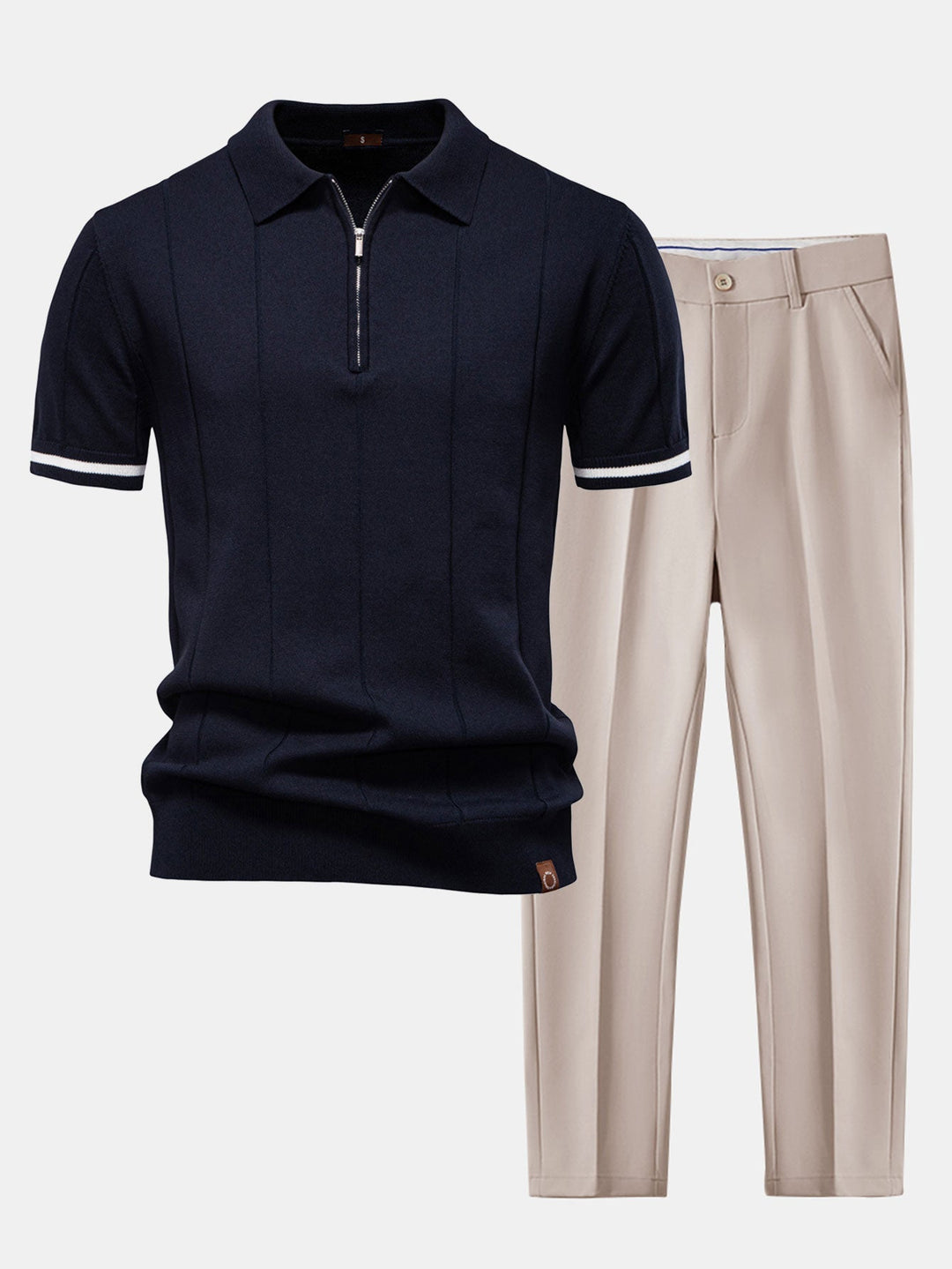 Elegantes Sommerliches Herren Zweiteiliges Set