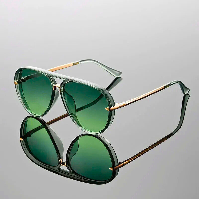 Klassische Herren Pilotenbrille mit UV-Schutz