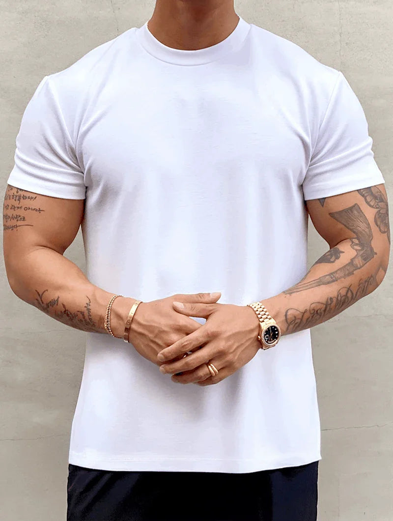 Elastisches Figurbetontes Herren T-Shirt