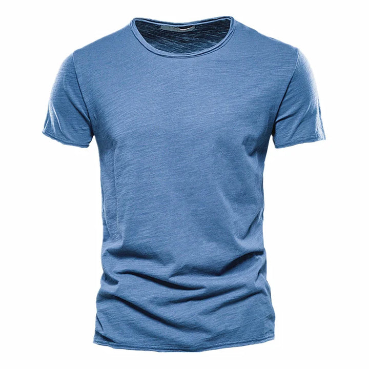 Weiches Atmungsaktives Herren T-Shirt aus Baumwolle