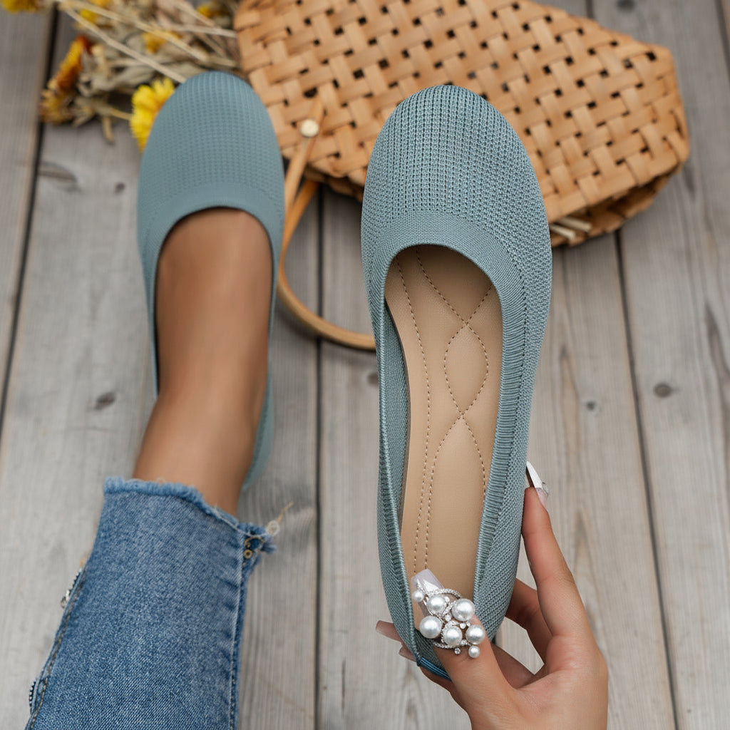 Bequeme Slip-On Damen Mokassins