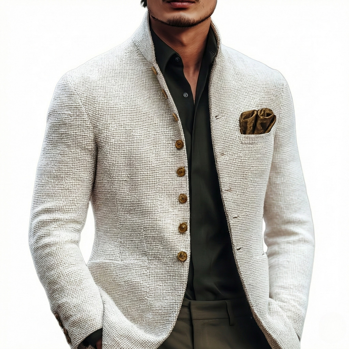 Eleganter Herren Cardigan mit Knopfleiste
