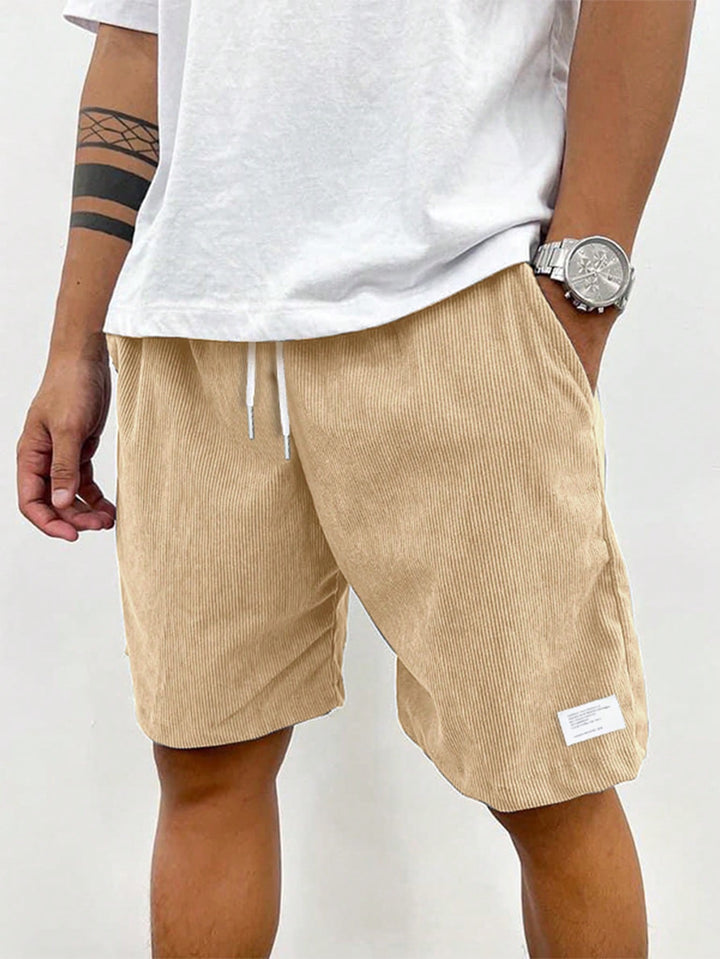 Lässige Herren Freizeit-Shorts mit Kordelzug