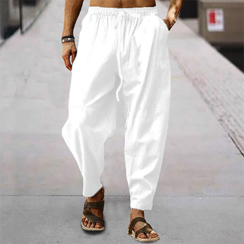 Leichte Sommerliche Herren Strandhose