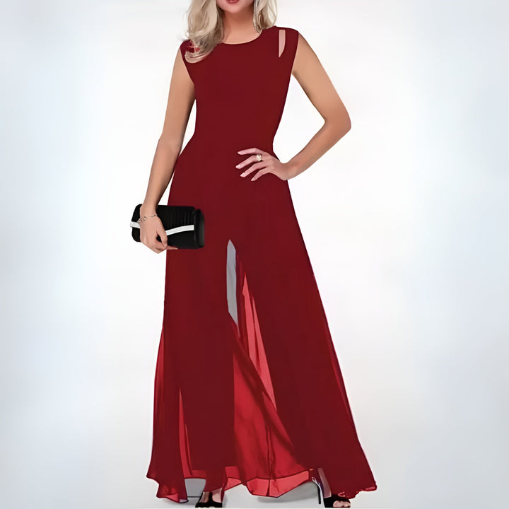 Eleganter Ärmelloser Damen Jumpsuit