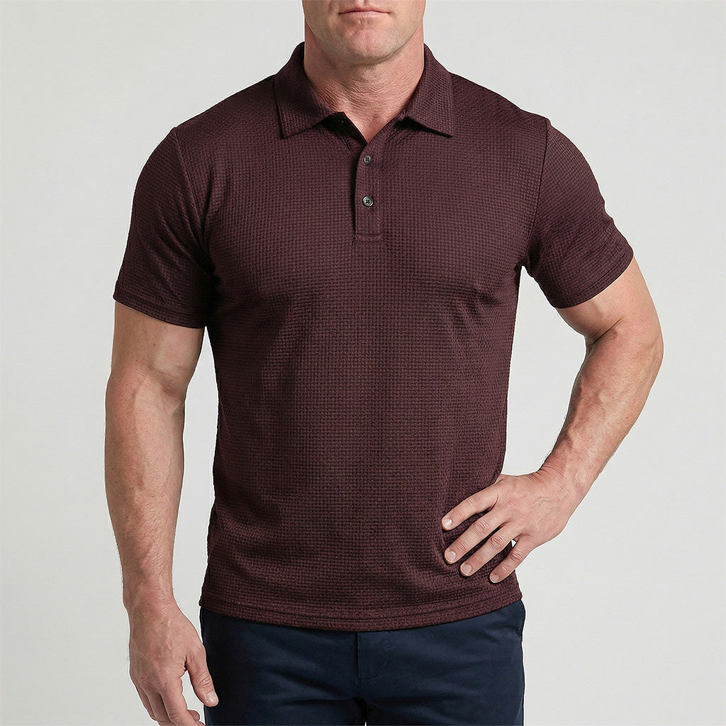 Bequemes Atmungsaktives Herren Poloshirt