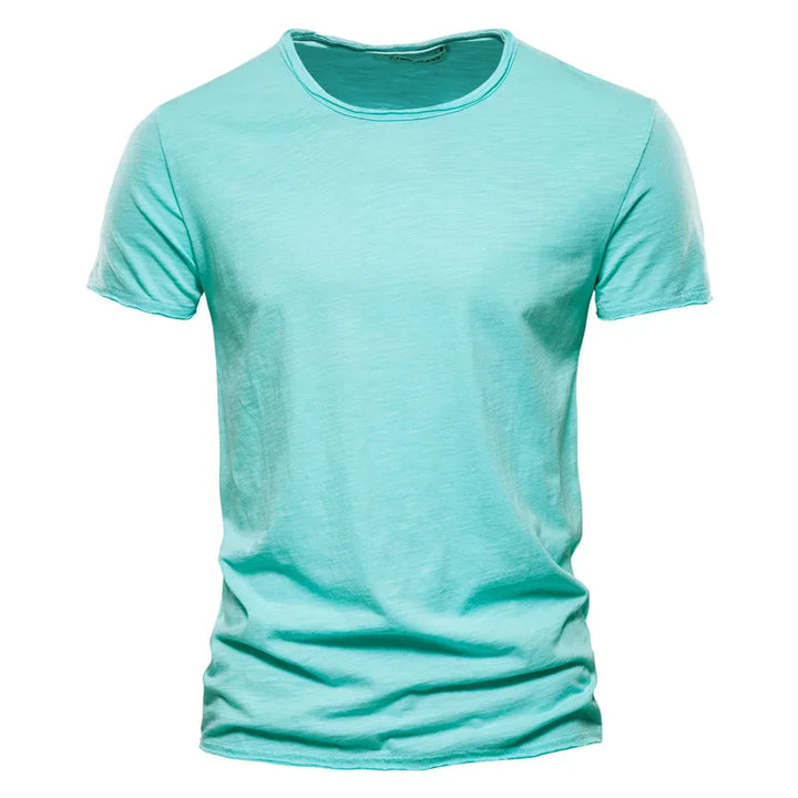 Weiches Atmungsaktives Herren T-Shirt aus Baumwolle
