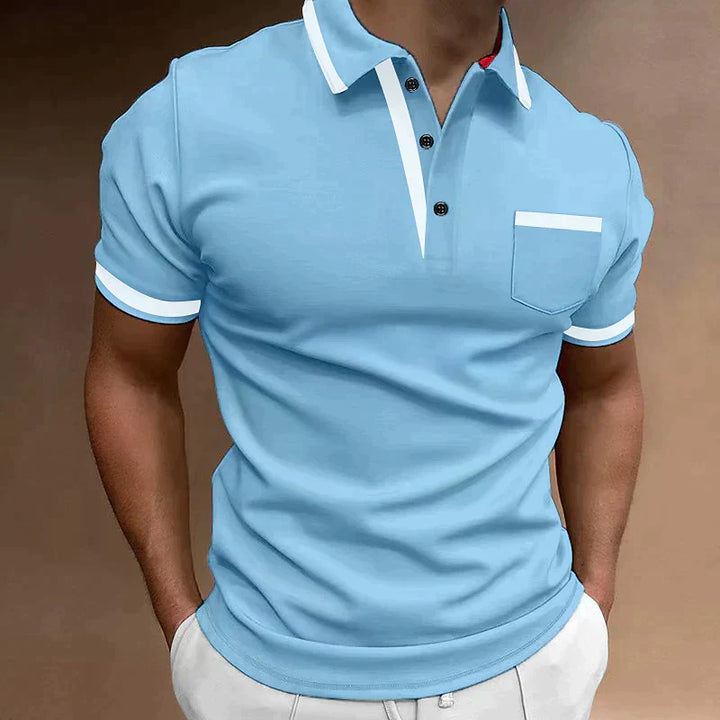 Elegantes Klassisches Herren Poloshirt