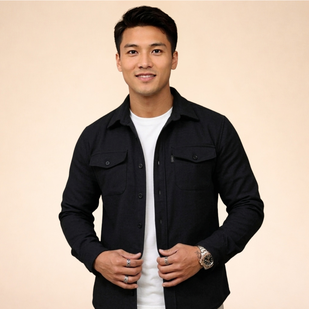 Lamar | Herren Hemdjacke – Atmungsaktiv, Stylisch &amp; Vielseitig 7