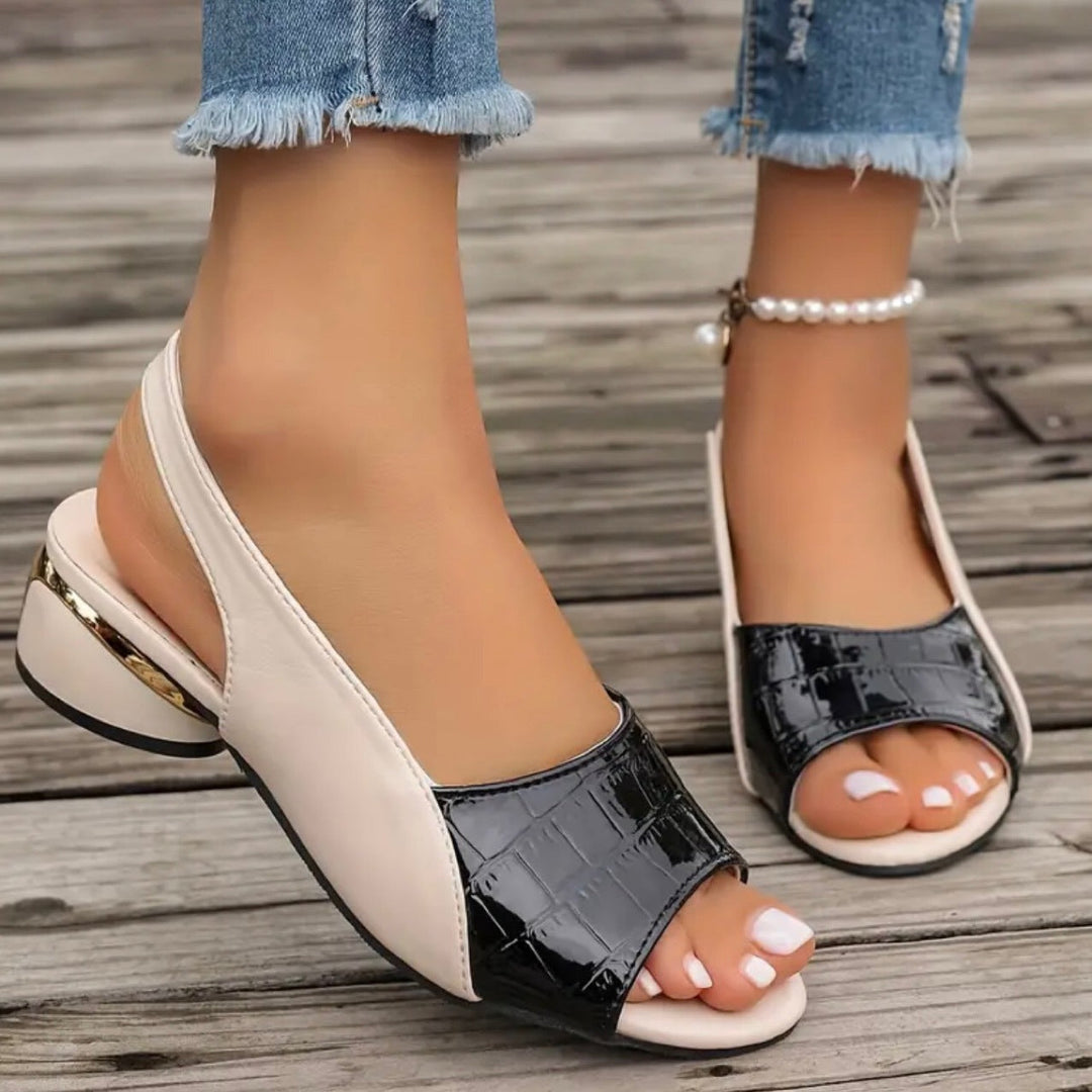 Bequeme Elegante Damen Slingback-Schuhe