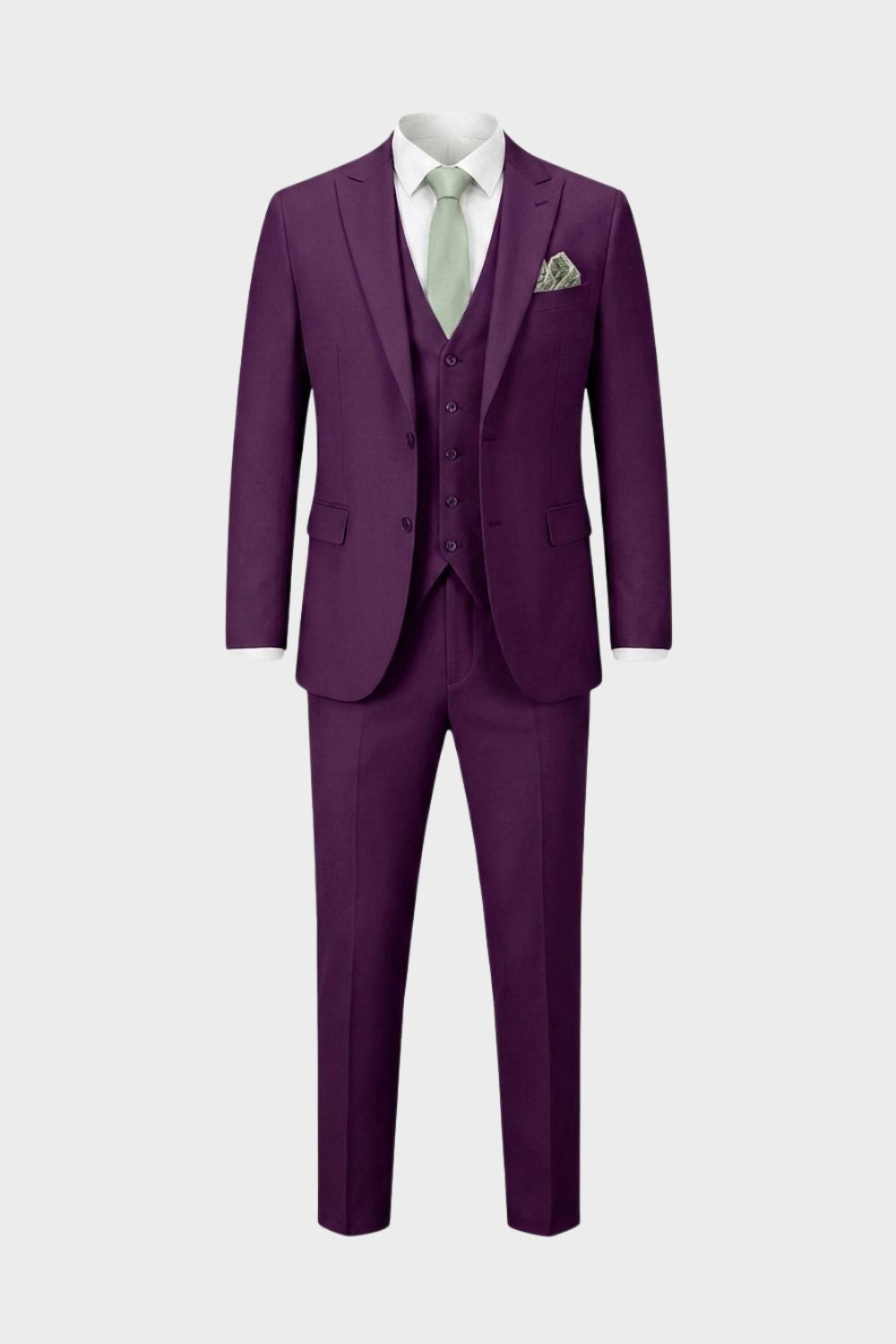 Eleganter Dreiteiliger Herren Anzug