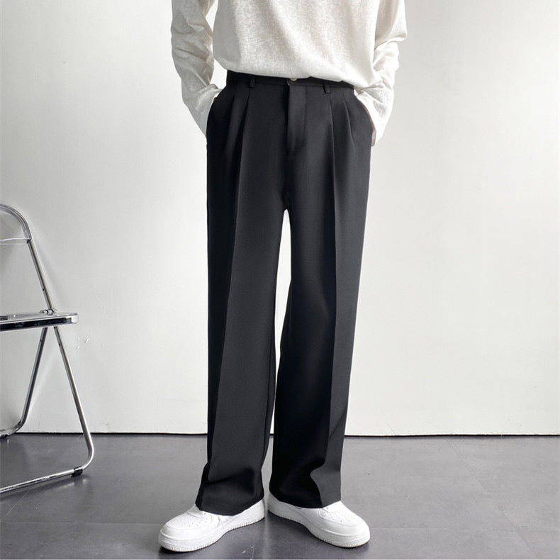 Elegante Taillierte Herren Stoffhose