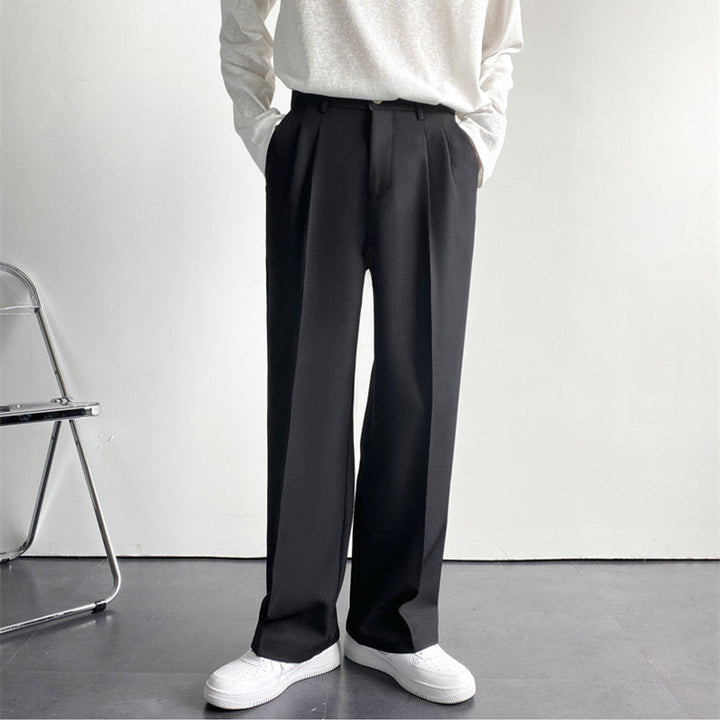Elegante Taillierte Herren Stoffhose