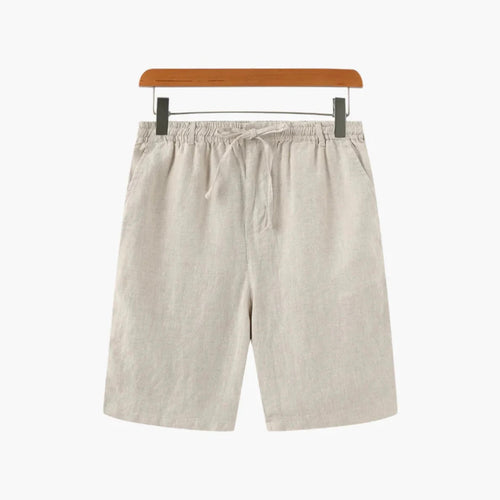Leichte Atmungsaktive Herren Leinenshorts