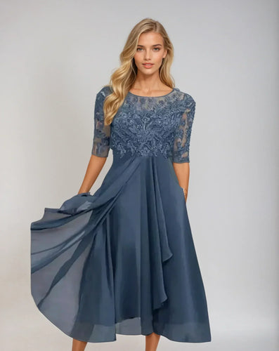 Elegantes Damen Spitzenkleid