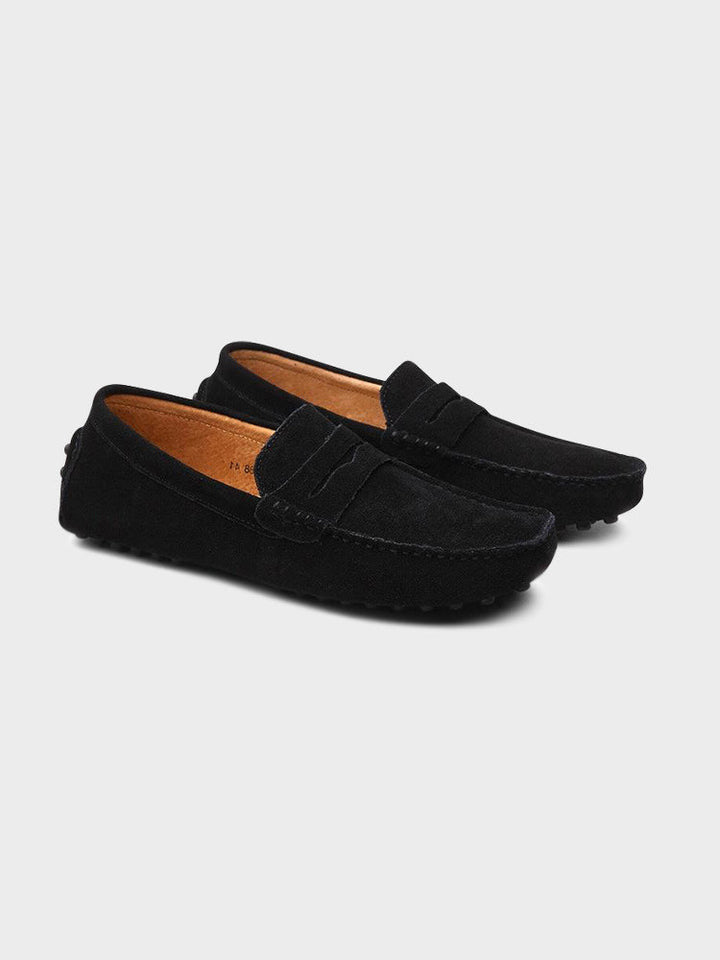 Elegante Wildleder Herren Bootsschuhe