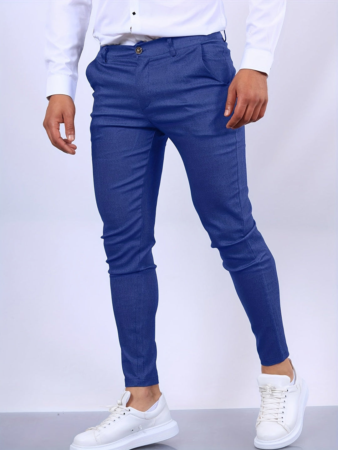 Elegante Slim Fit Herren Hose – Modernes Design