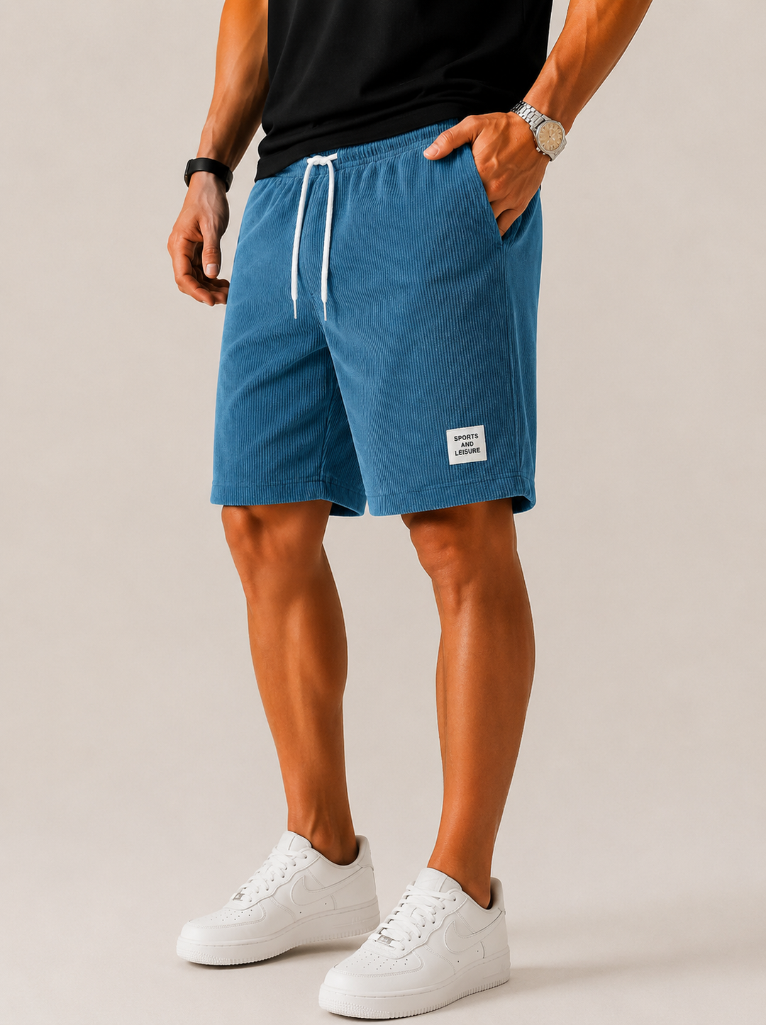 Leichte Sommerliche Herren Shorts
