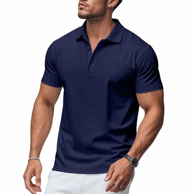 Atmungsaktives Herren Poloshirt mit Stretch