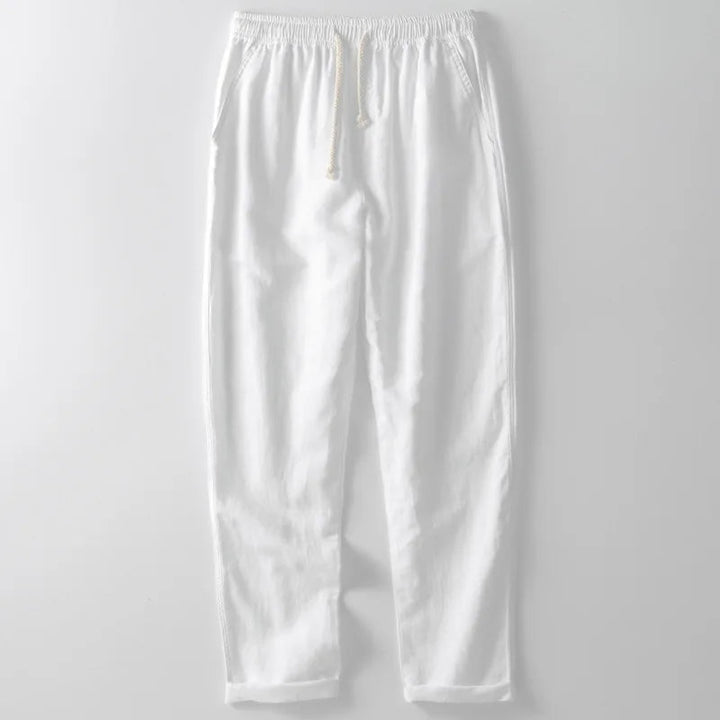 Leichte Sommerliche Herren Leinenhose