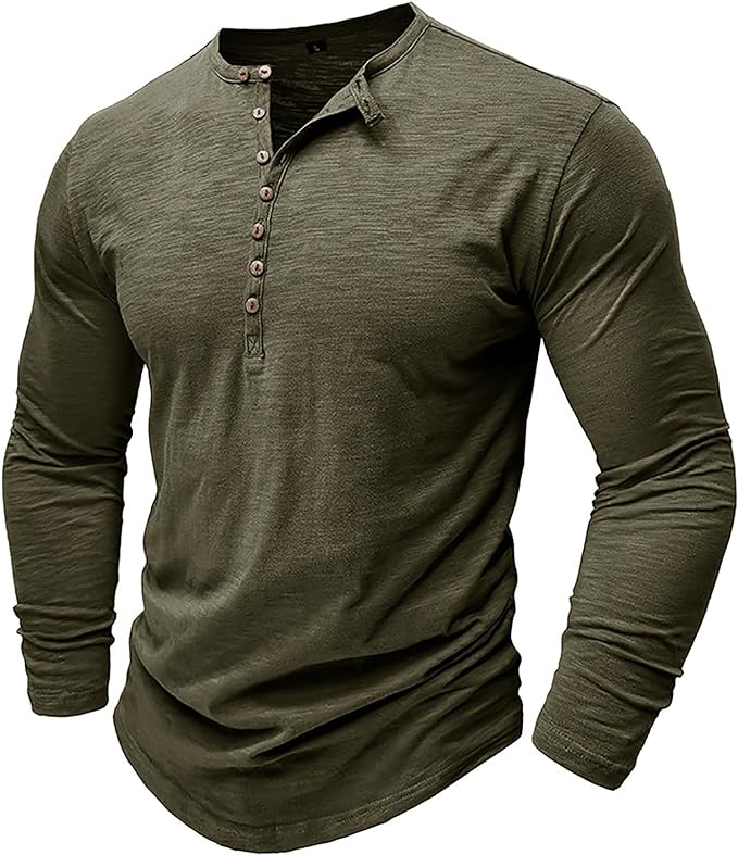 Lässiges Baumwoll Herren Shirt