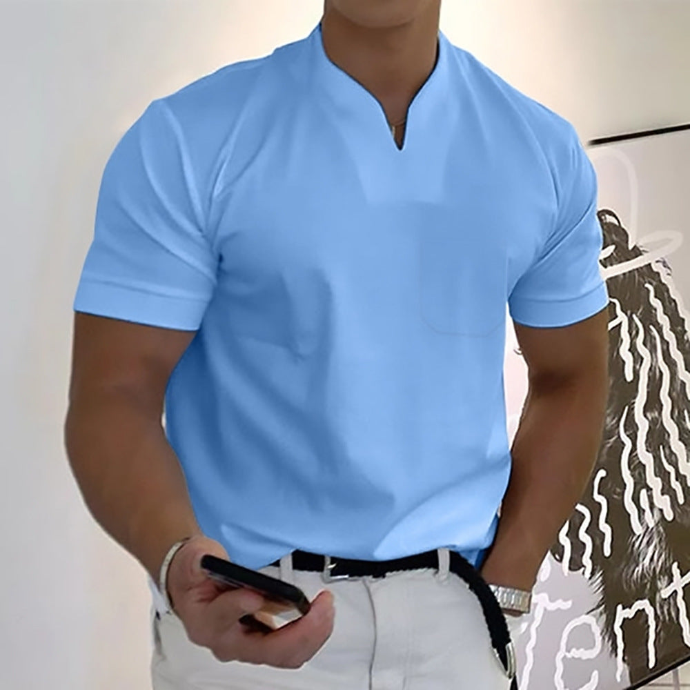 Sportliches Vielseitiges Herren T-Shirt Kurzarm