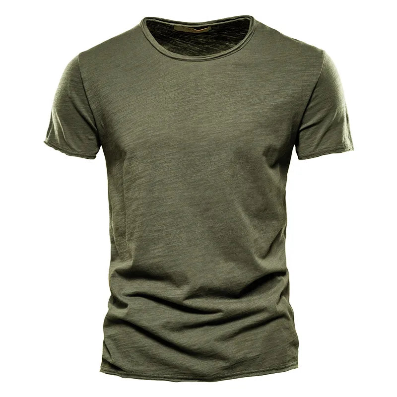 Atmungsaktives Leichtes Herren Rundhals T-Shirt