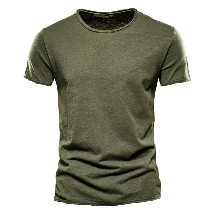 Atmungsaktives Leichtes Herren Rundhals T-Shirt