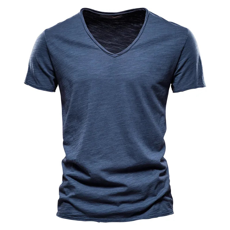 Atmungsaktives Leichtes Herren T-Shirt aus Baumwolle