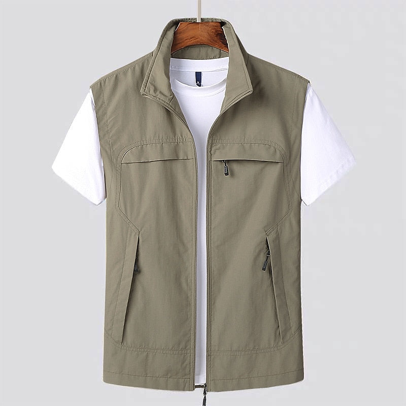 Atmungsaktive Leichte Herren Outdoor-Weste