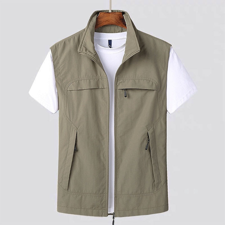 Atmungsaktive Leichte Herren Outdoor-Weste