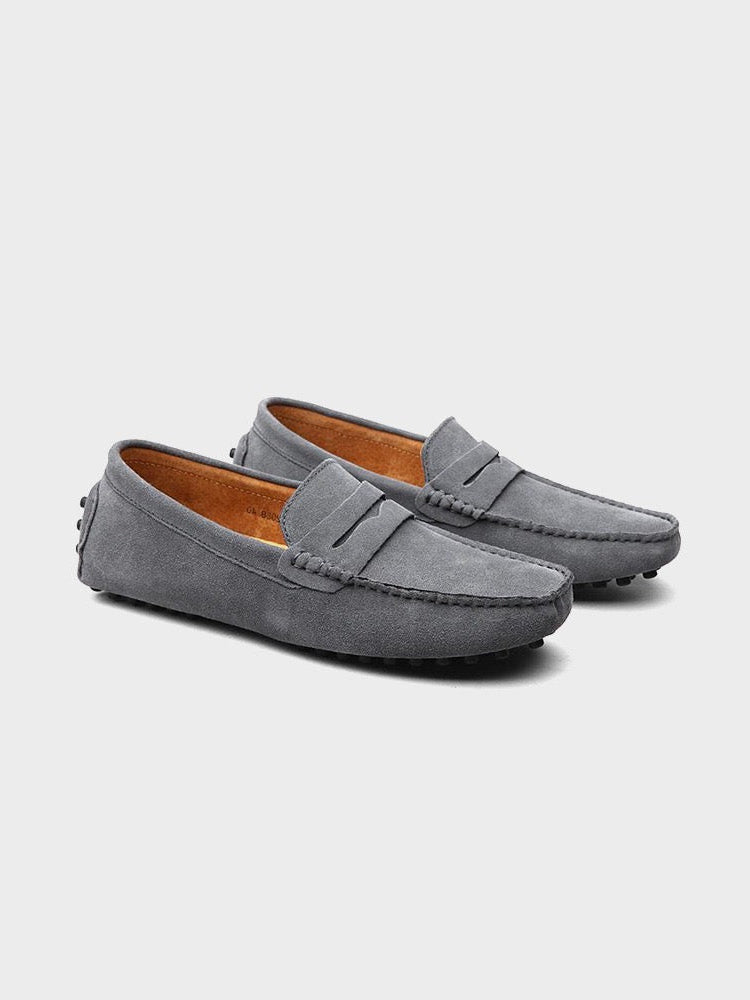 Elegante Wildleder Herren Bootsschuhe