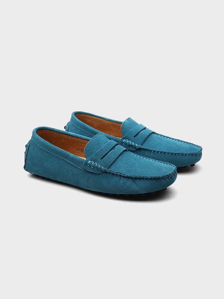 Elegante Wildleder Herren Bootsschuhe