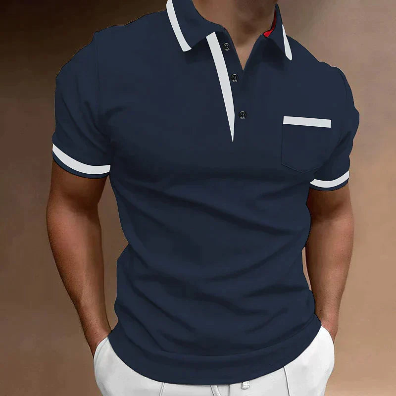 Elegantes Klassisches Herren Poloshirt