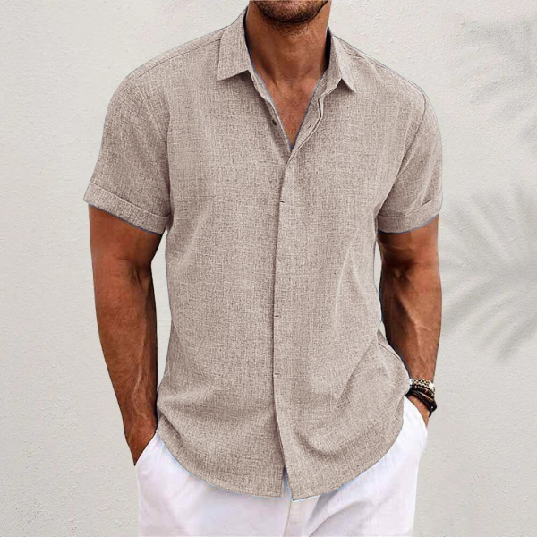 Lässiges Vielseitiges Herren Button-Down-Hemd