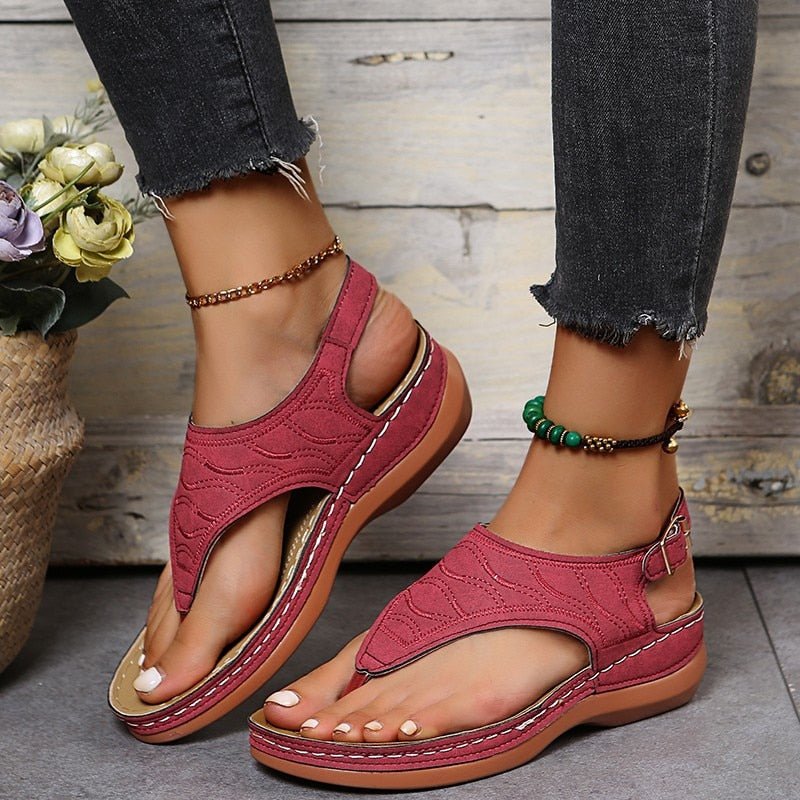 Elegante Bequeme Damen Sandalen