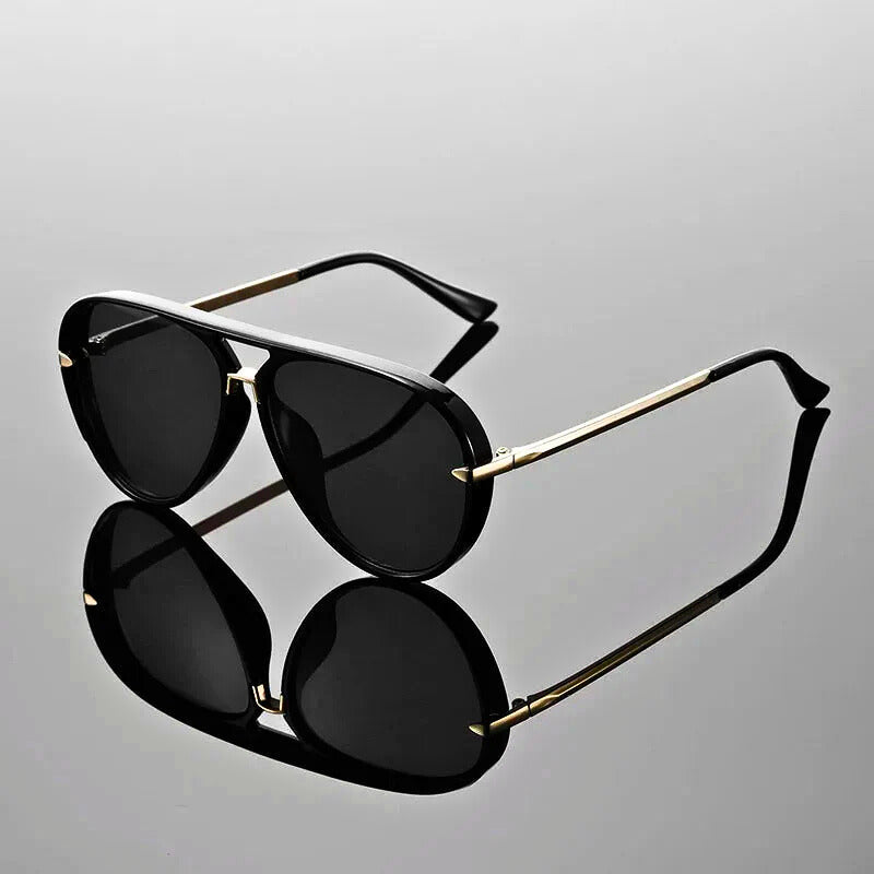 Klassische Herren Pilotenbrille mit UV-Schutz