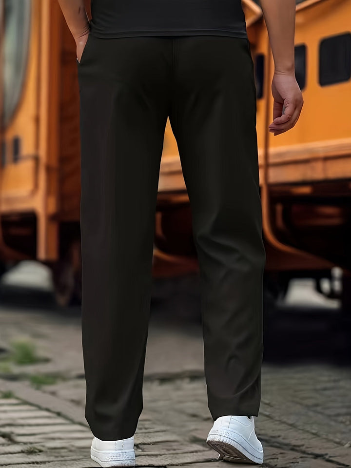 Elegante Bequeme Herren Alltagshose