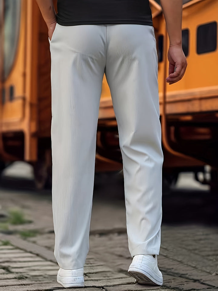 Elegante Bequeme Herren Alltagshose