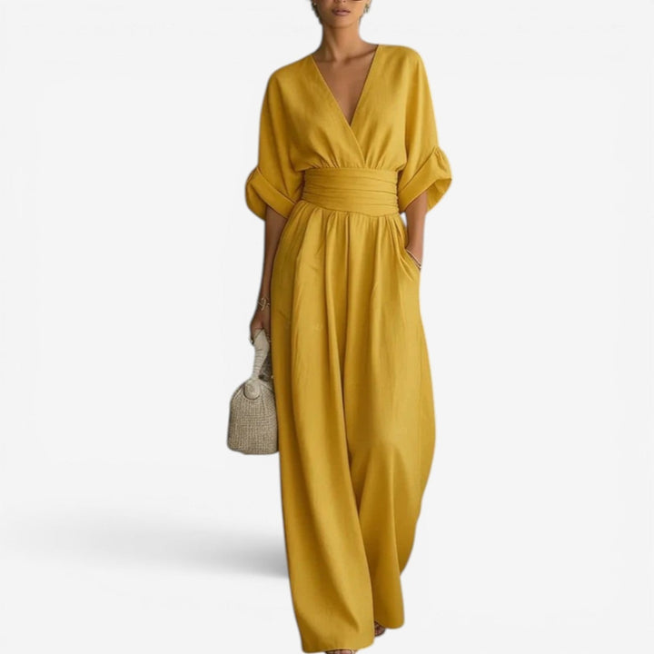 Eleganter Fließender Damen Jumpsuit
