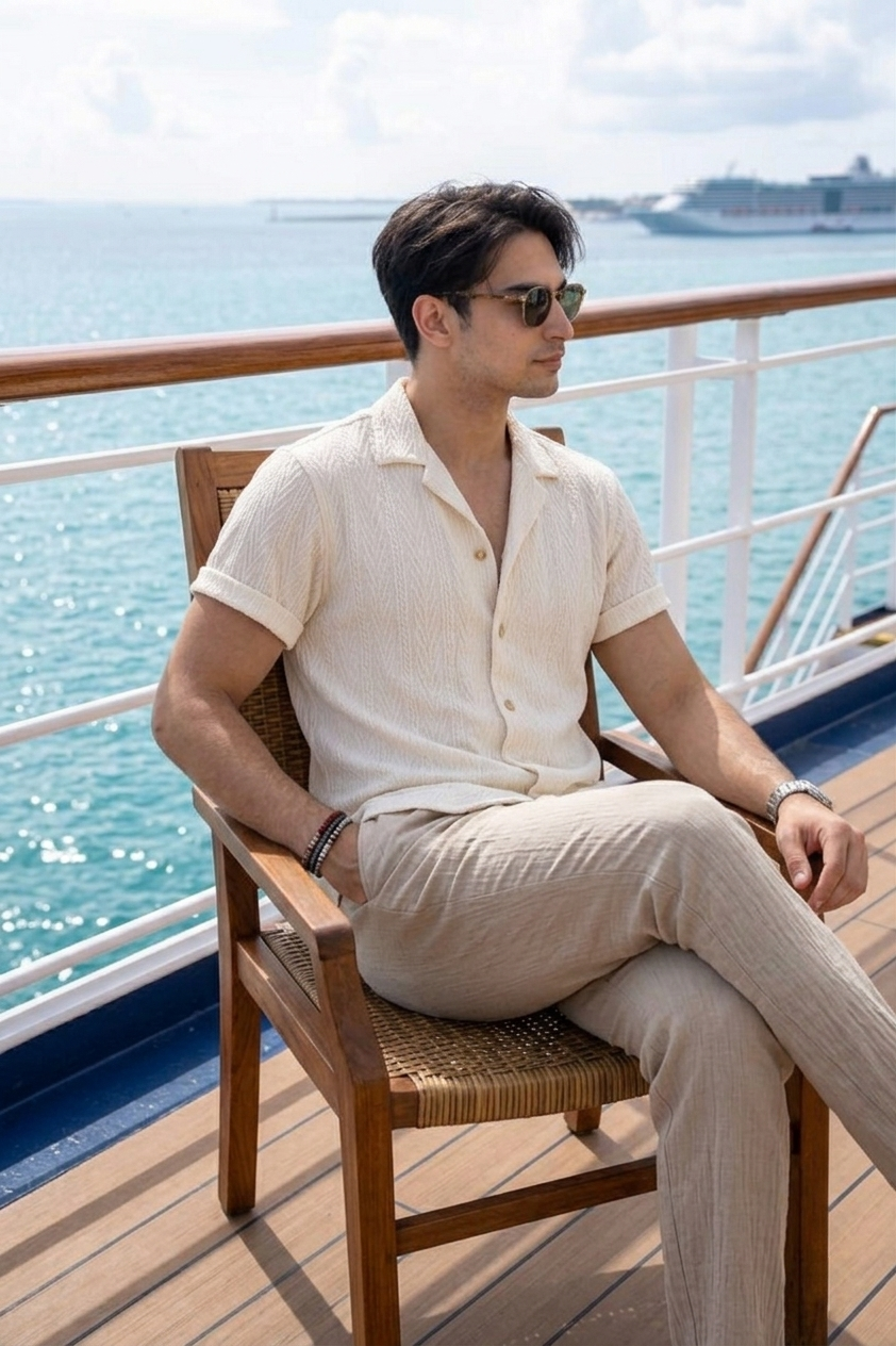 Elegantes Sommerliches Herren Set