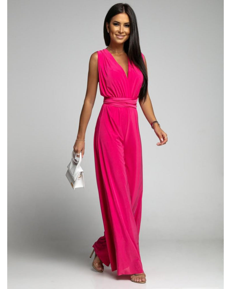 Eleganter Ärmellose Damen Jumpsuit