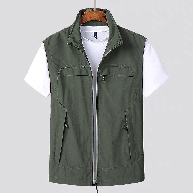 Atmungsaktive Leichte Herren Outdoor-Weste