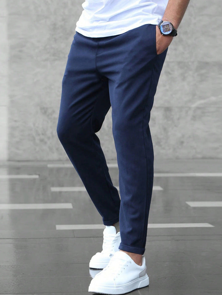Moderne Slim-Fit Herren Stoffhose
