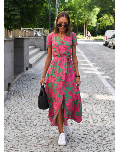 Elegantes Bequemes Damen Sommerkleid