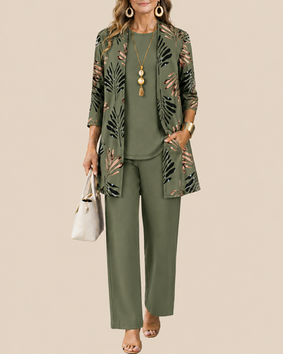 Elegantes 3-Teiliges Damen Set