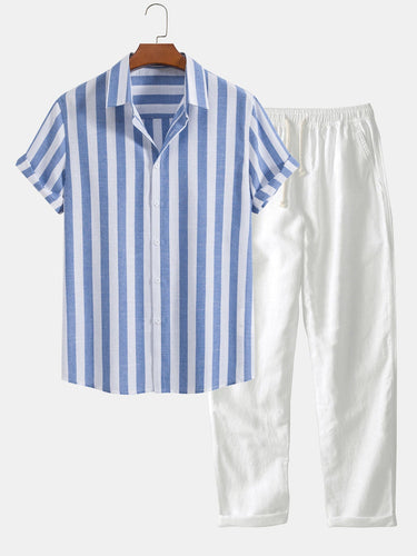 Elegantes Sommerliches Herren Outfit-Set